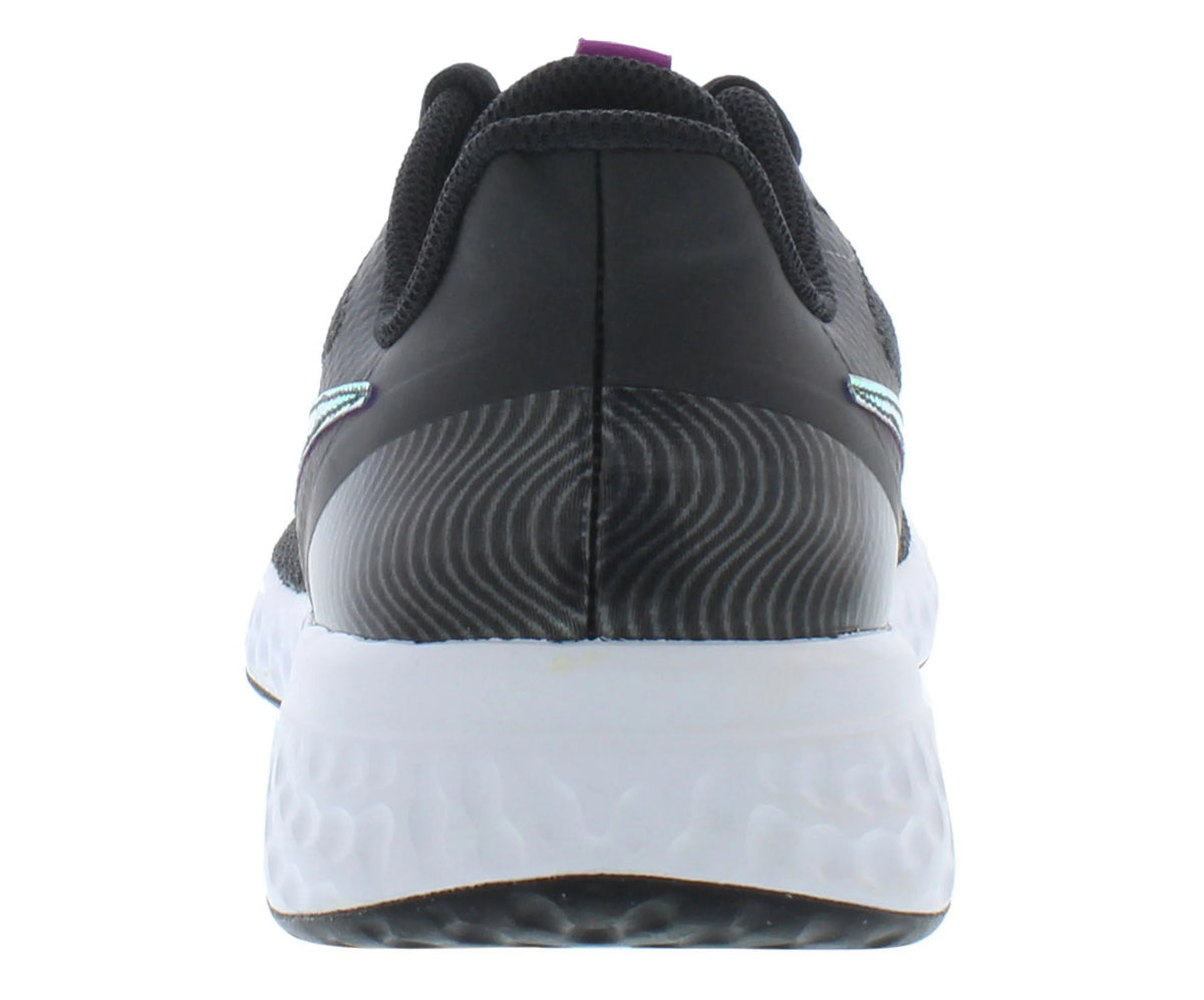 Black/White Girls Shoes Size 7 O516