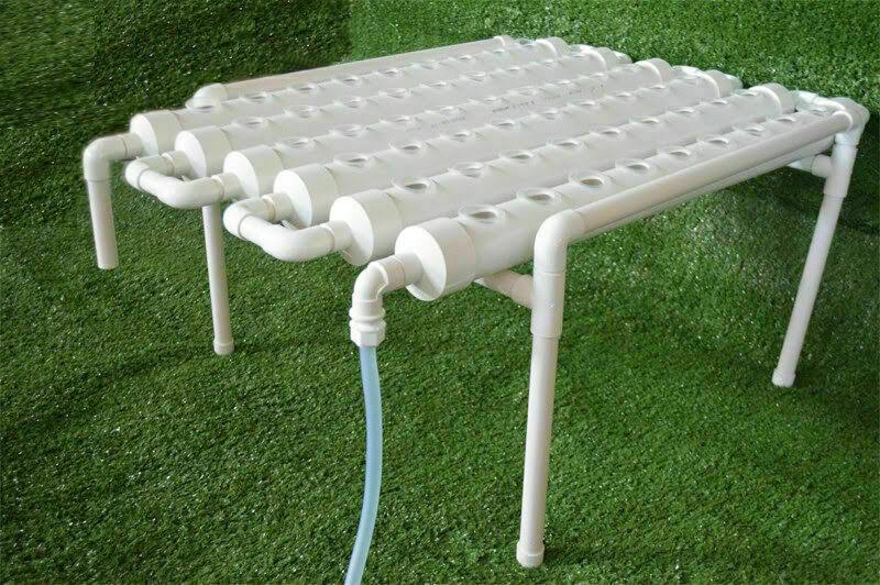 54 Plant Sites Hydroponic Grow Kit with 110V Pump B6377