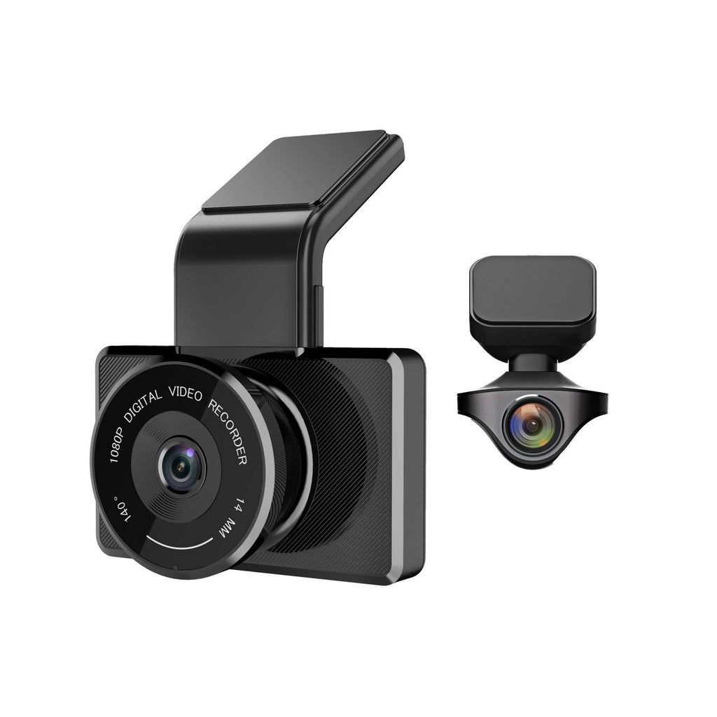 1080p Full HD Built-In GPS Front & Rear Camera Dash Cam X8896