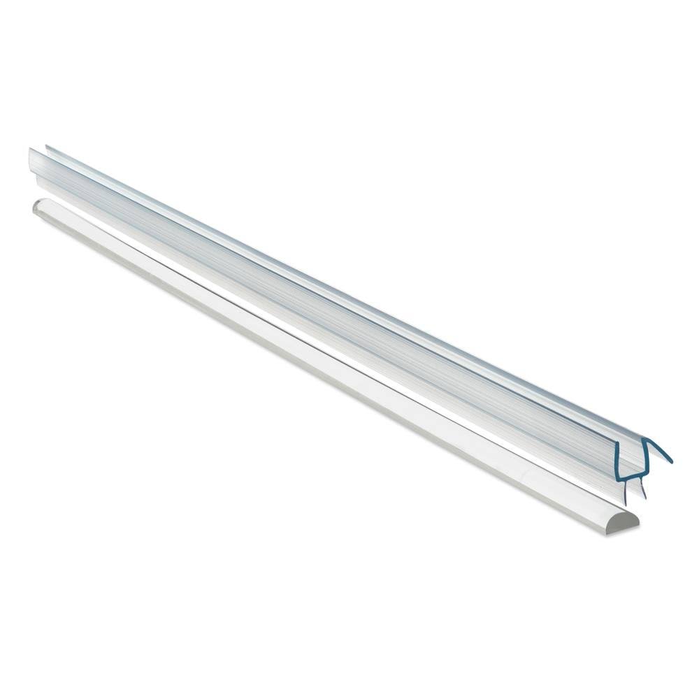 Chrome Frameless Hinged Shower Door C36074
