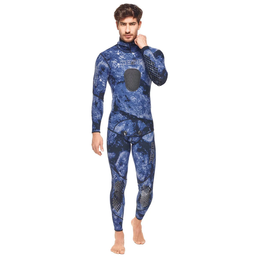 Camo Blue 2mm Full Wetsuit H321