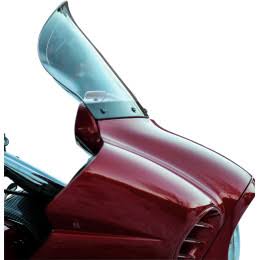 Clear 12 inch Flare Windshields D403