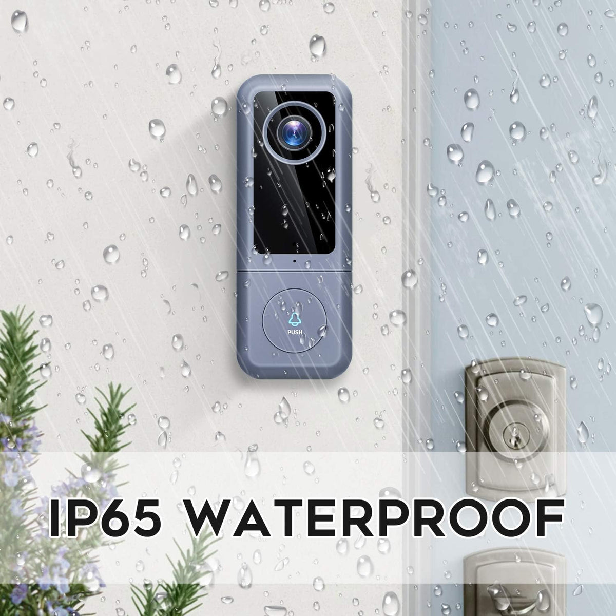 2K Video Doorbell Camera with Night Vision A316