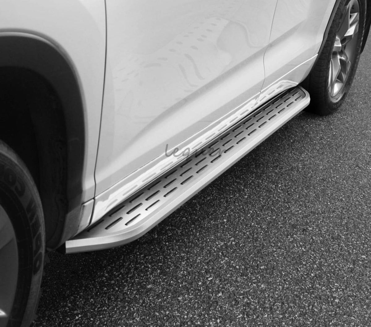 2PCS Silver Running Boards Side Step Nerf Bars G475