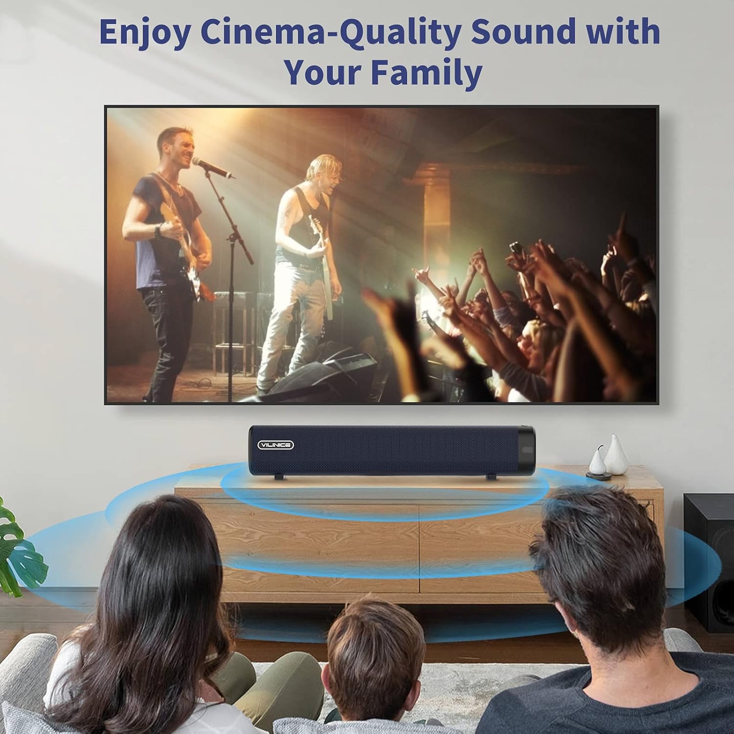 2 Pc 16-Inch Sound Bar with Wireless Bluetooth 5.0 D261037