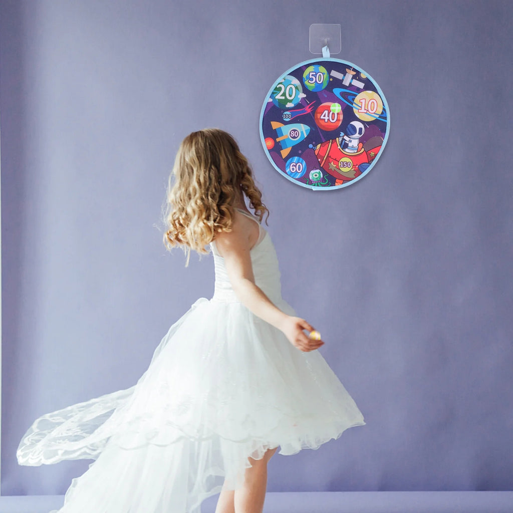 Sticky Ball Dart Board Playset Q199564