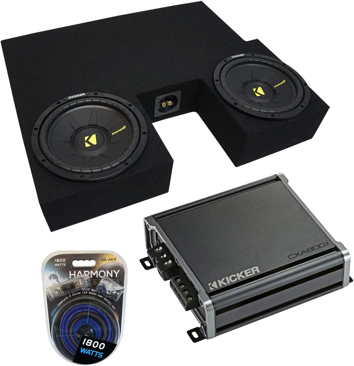 Dual 10 Sub Box with CXA800.1 I438