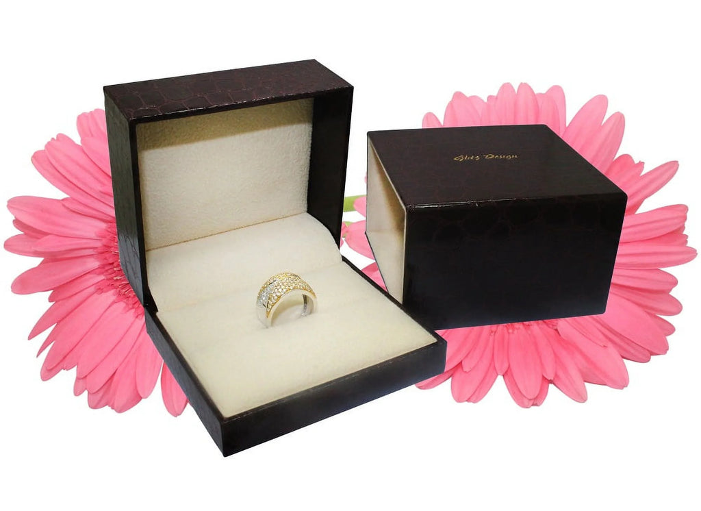 Marquise Cut 14K White Gold 1.20 CT Engagement Ring R822859