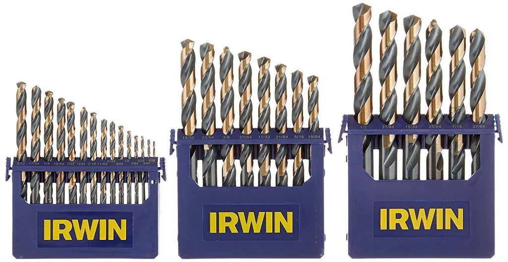 Black & Gold High-Speed Metal Drill Bit Set with Case K969033