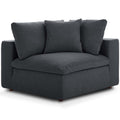 Grey Fabric Corner Sofa Chair T57129