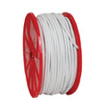 1/8-3/16 by 125 Feet Stainless Steel Cable with White Vinyl Coating F749616