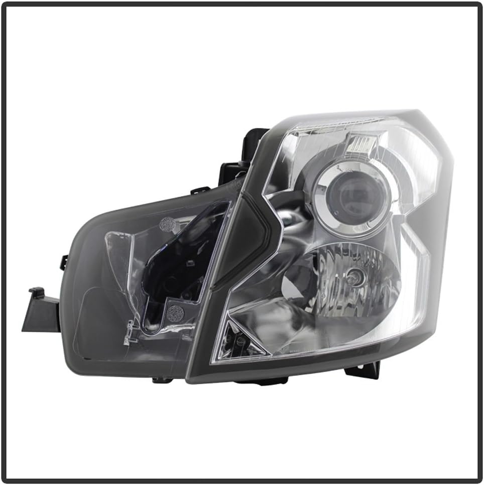 Chrome Projector Halogen Headlights Headlamp Replacement Driver Passenger Side W91490