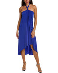 Blue Midi Dress Y920