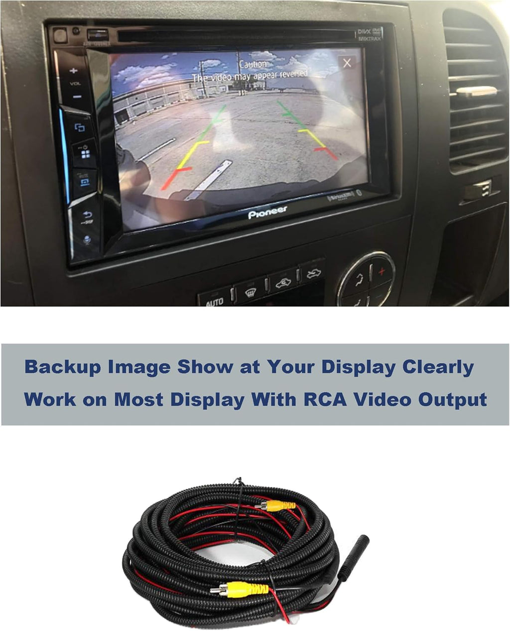 Tailgate Handle with Backup Camera Black Pack of 2 Q667