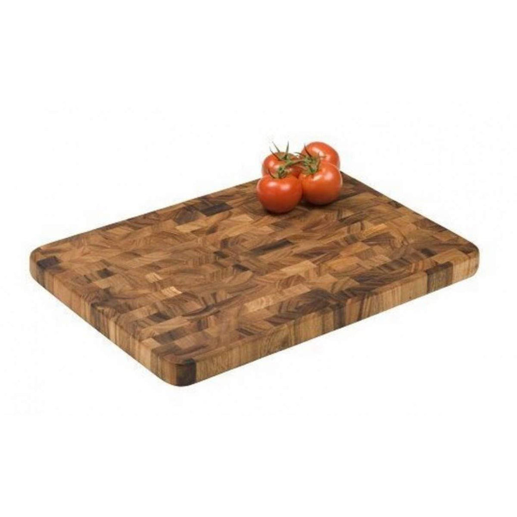Large Acacia Wood End Grain Prep Station K98352