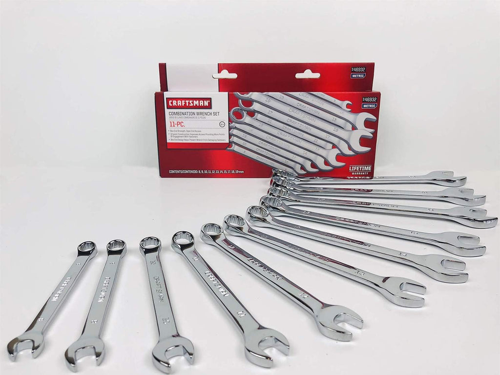 11 Piece Metric Combination Wrench Set T86235