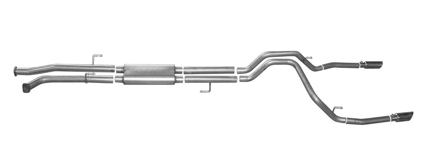 Stainless Cat-Back Dual Split Exhaust System Y5699