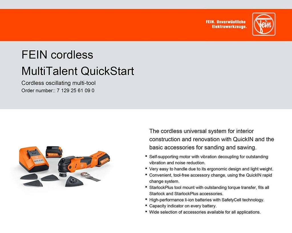 Cordless Oscillating Multi-Tool U347296
