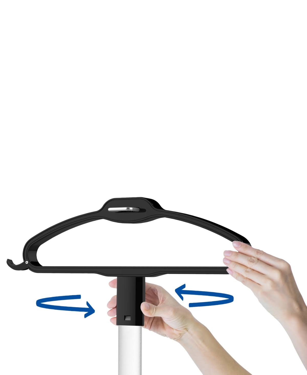 1500W Extra Wide Garment Steamer, Black L32598