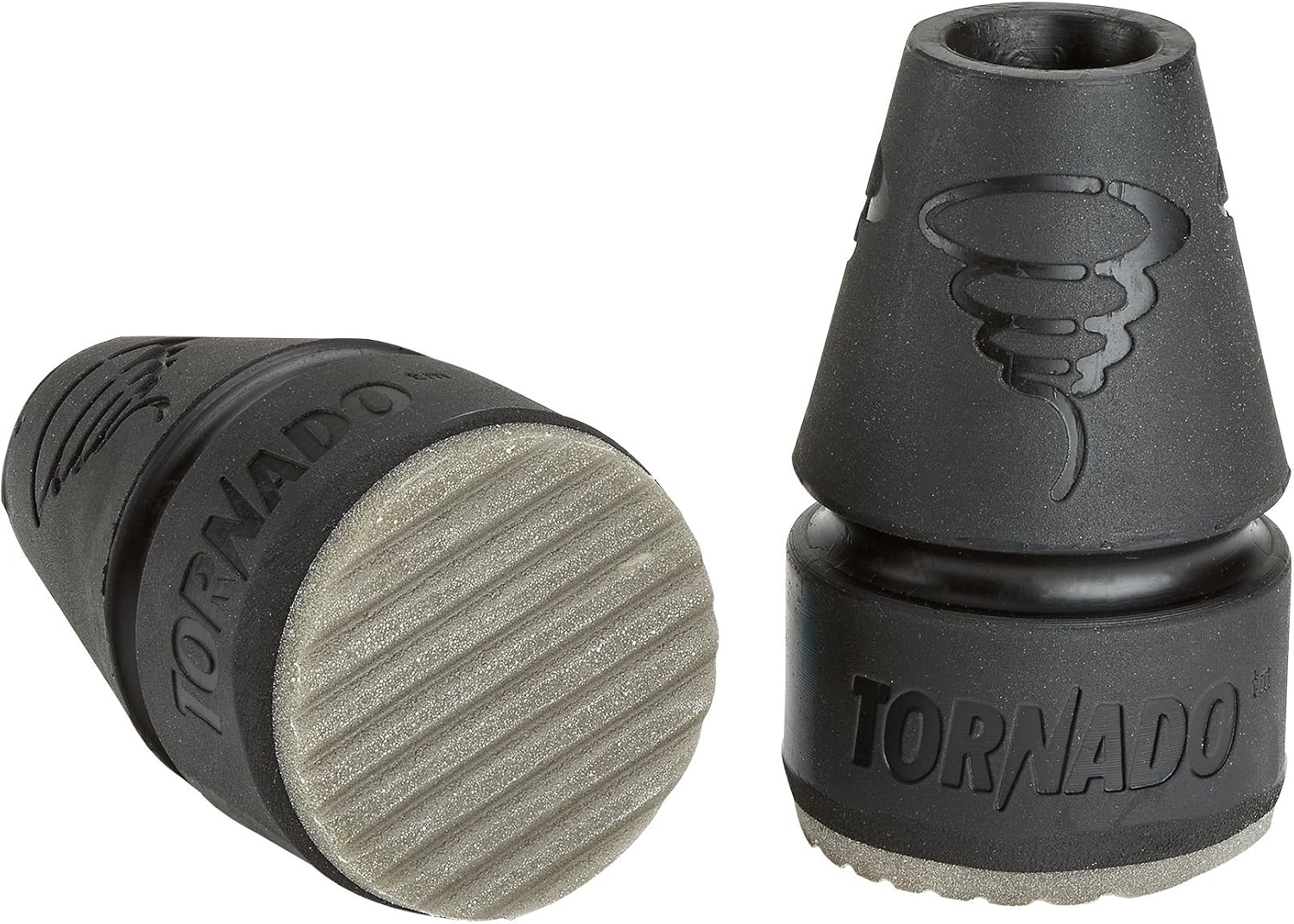 Black Rain Cane & Crutch Tips, Pair C964684
