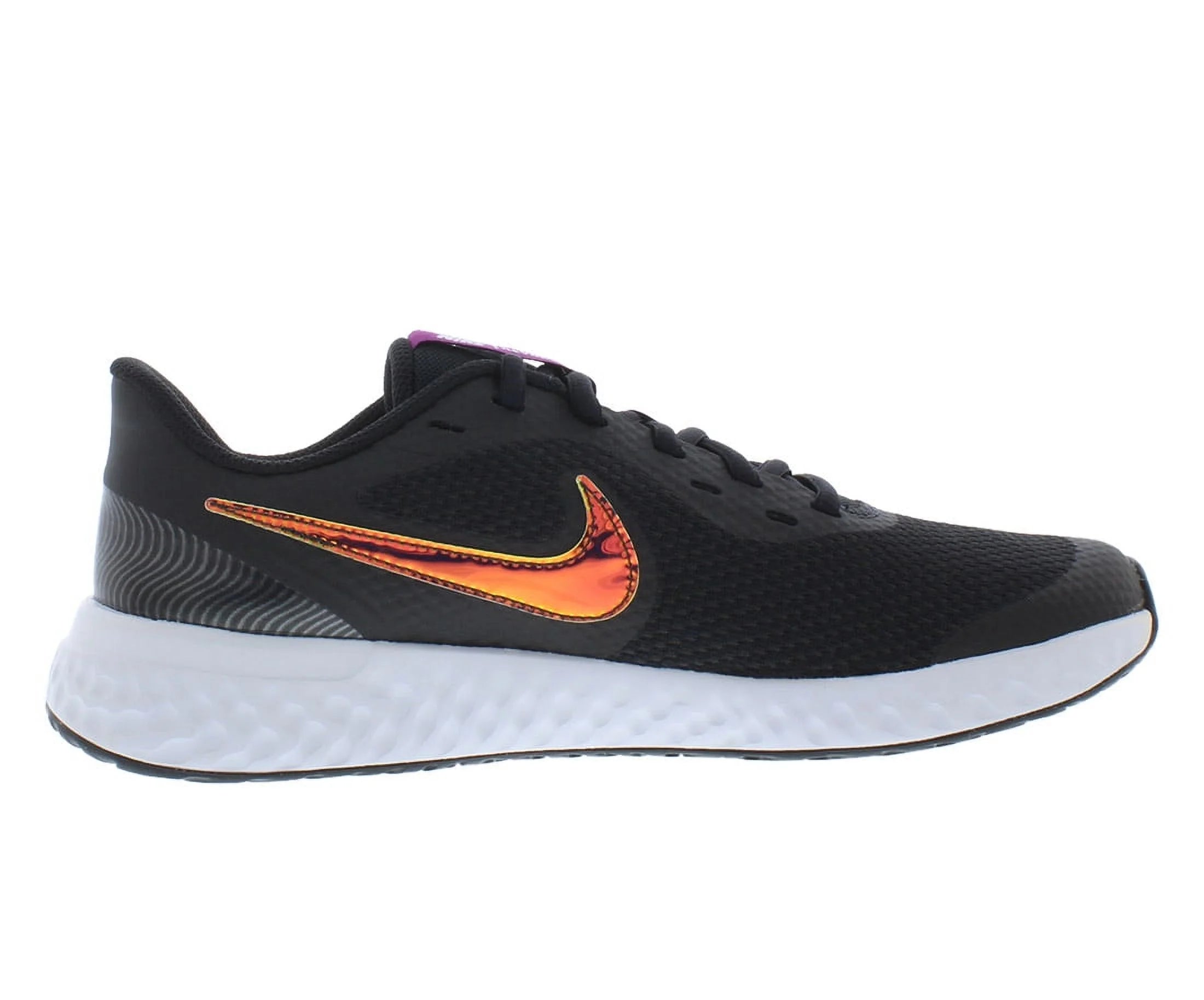 Black/White Girls Shoes Size 7 O516