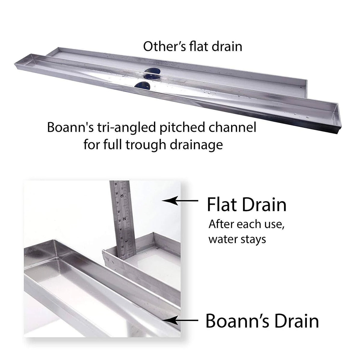 304 Stainless Steel Linear Drain N295