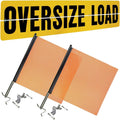 Oversize Load Sign Kit with Aluminum Sign and 2 Spring Warning Flags E549826