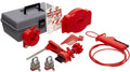 Valve Lockout Toolbox Kit with 2 Steel Padlocks X1878