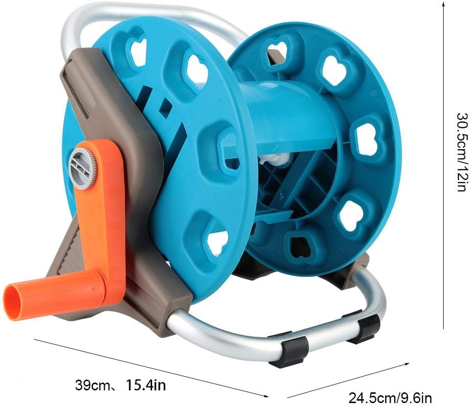 Garden Hose Reel Cart with Storage Holder Rack P164