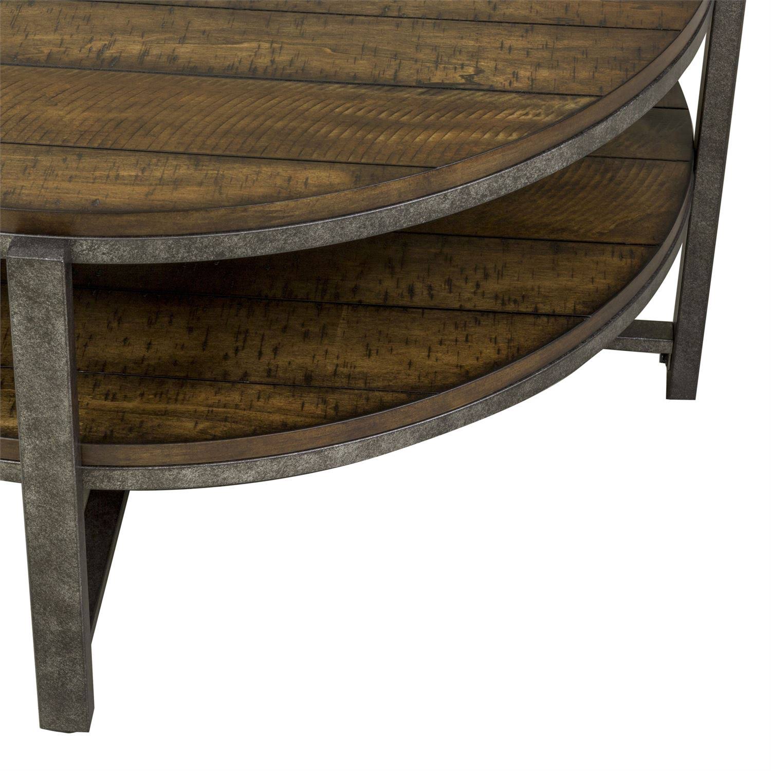 Round End Table Z1224