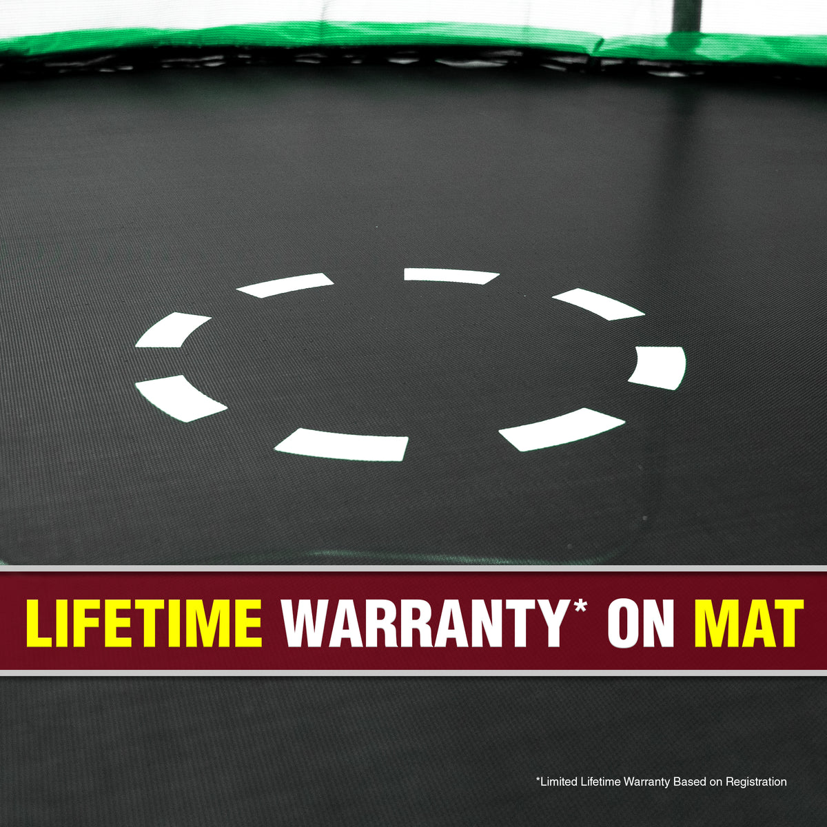 12' Trampoline with Safety Enclosure & Jump Mat L53446