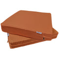 2 Pack Deep Seat Memory Foam Cushions with Water-resistant Covers P256