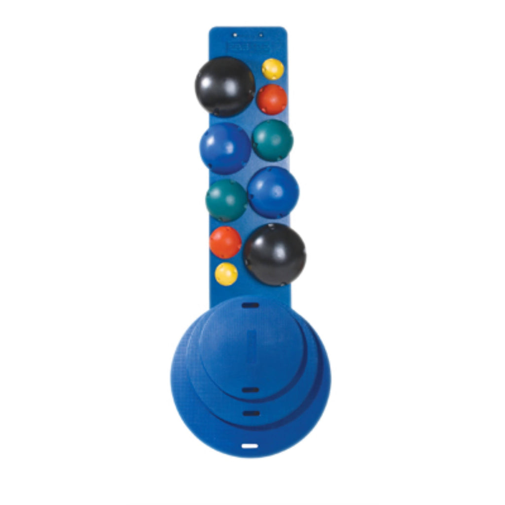 10-Ball Set with Wall Rack V9465
