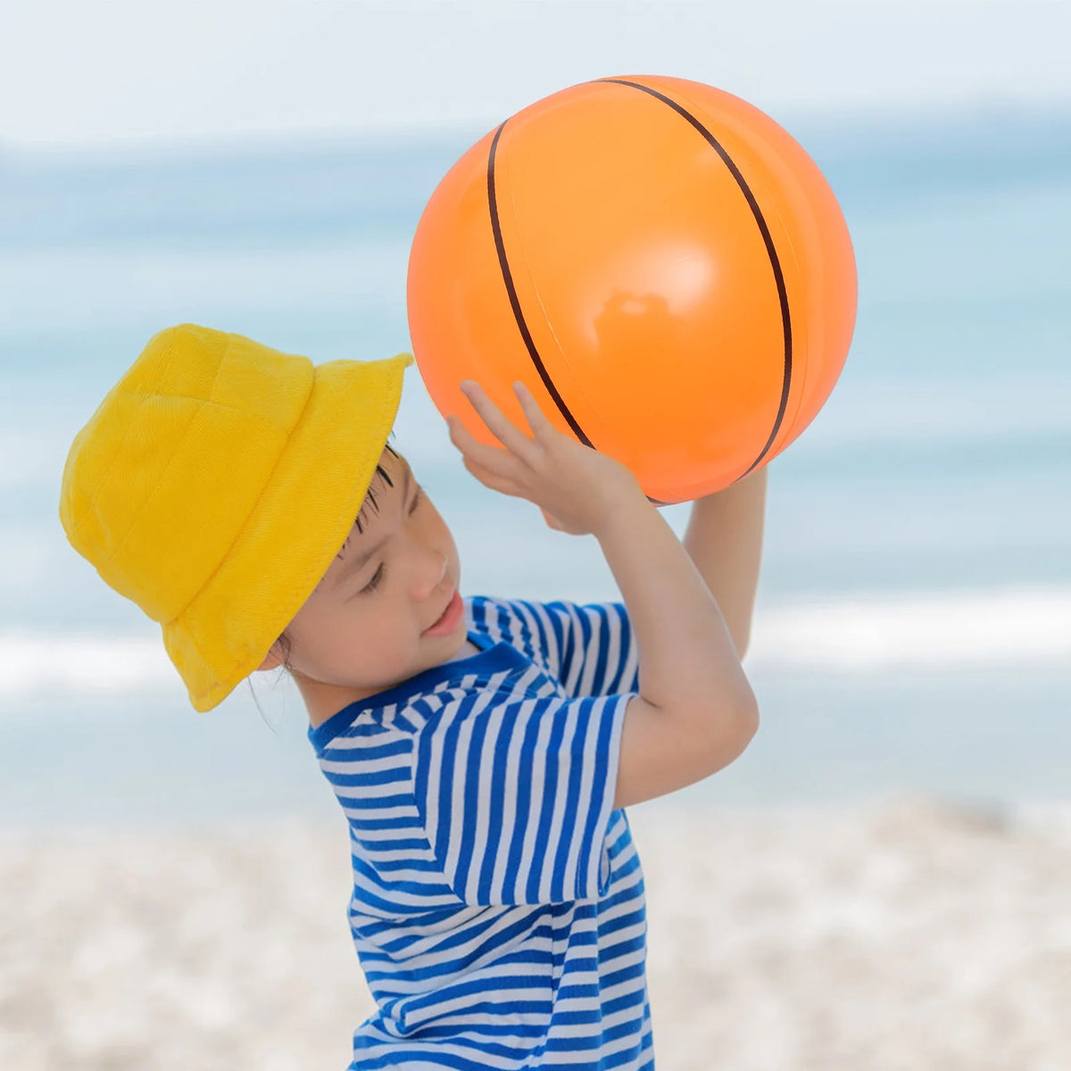 4 Pcs Inflatable Beach Ball Toy Blow up Beach Ball C589