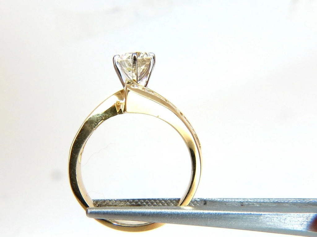 14KT Diamond Crossover Ring I929684