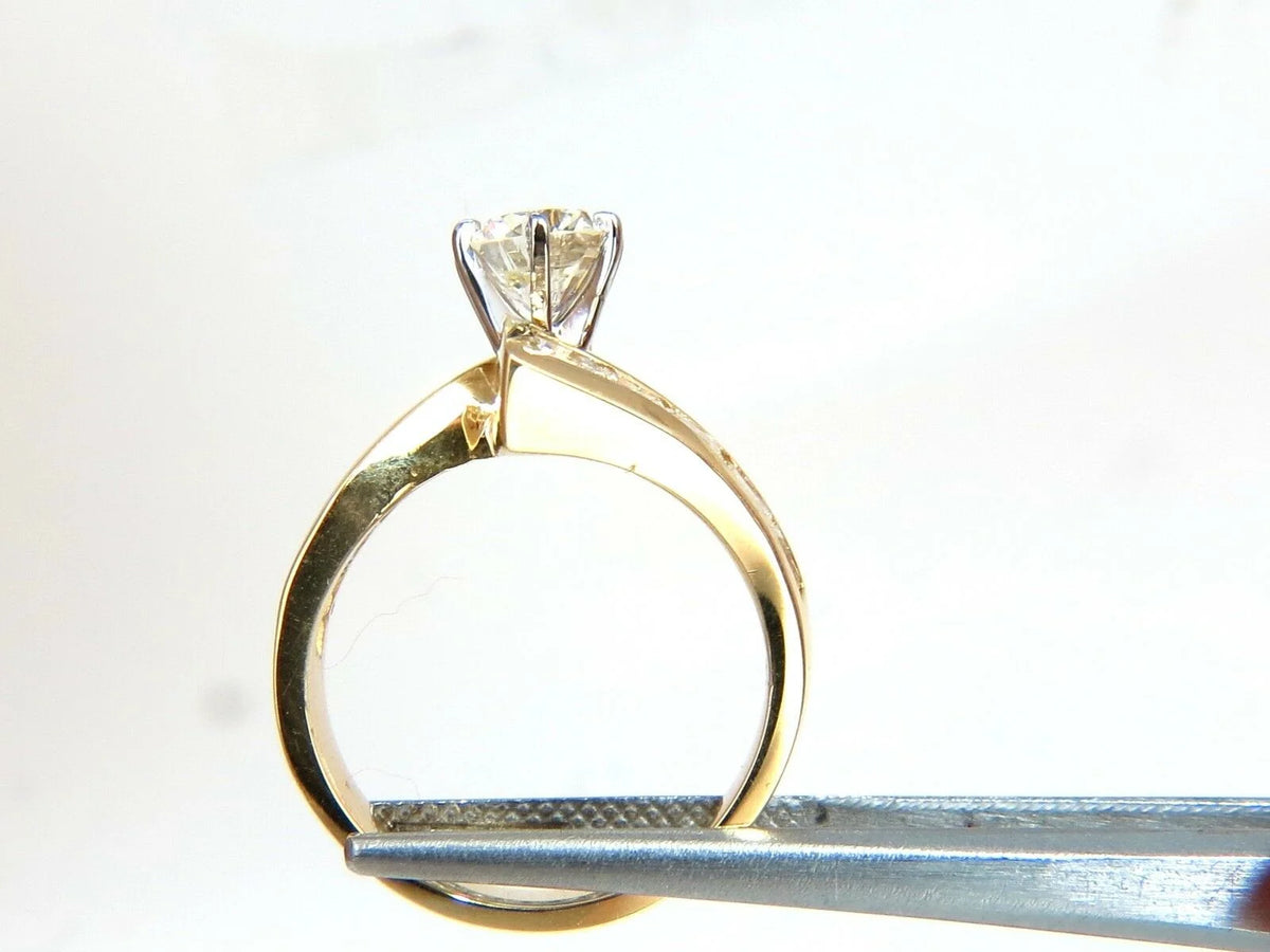 14KT Diamond Crossover Ring I929684