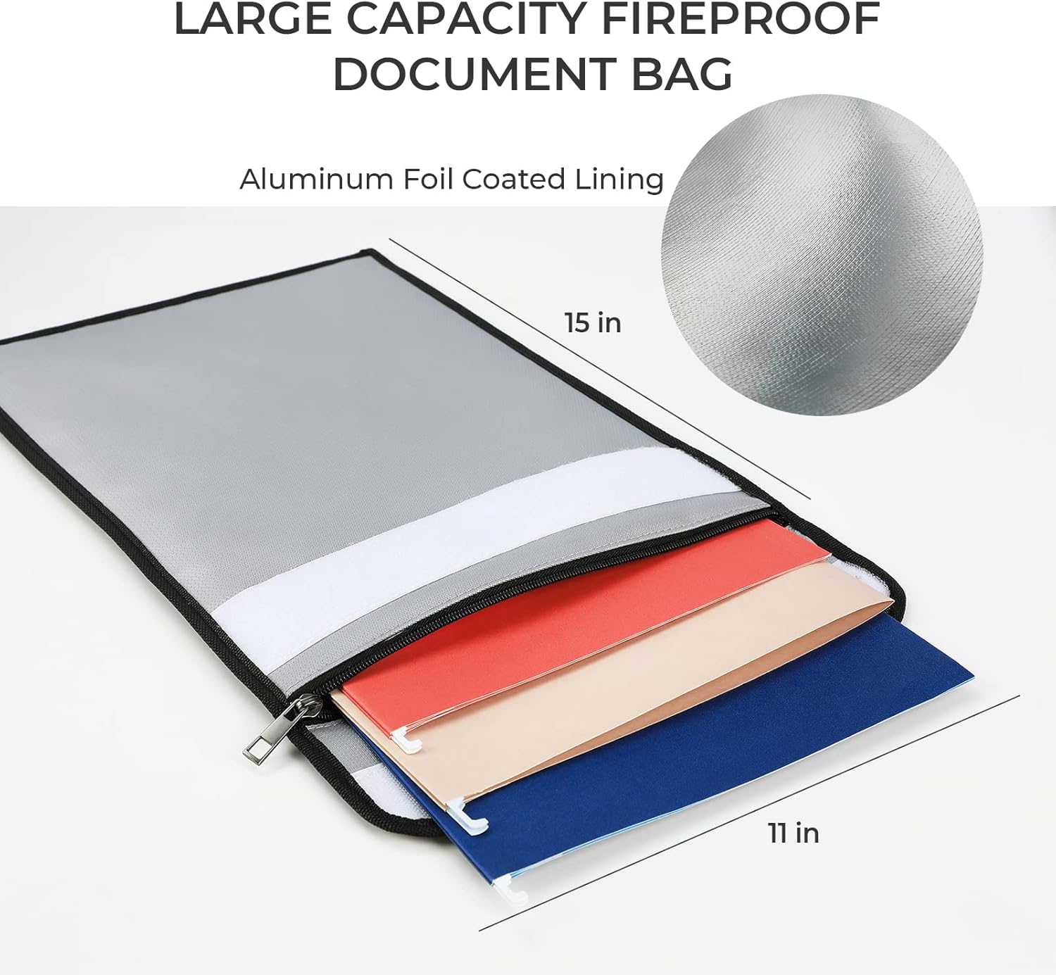 Fireproof Document Storage Box with Lock K143056