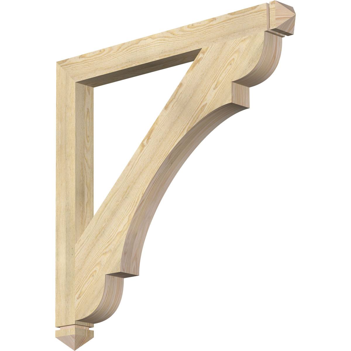 Douglas Fir Rough Sawn Bracket J516