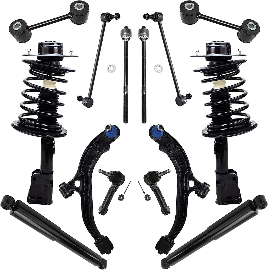 14pc Front Struts Rear Shocks Suspension Kit A998