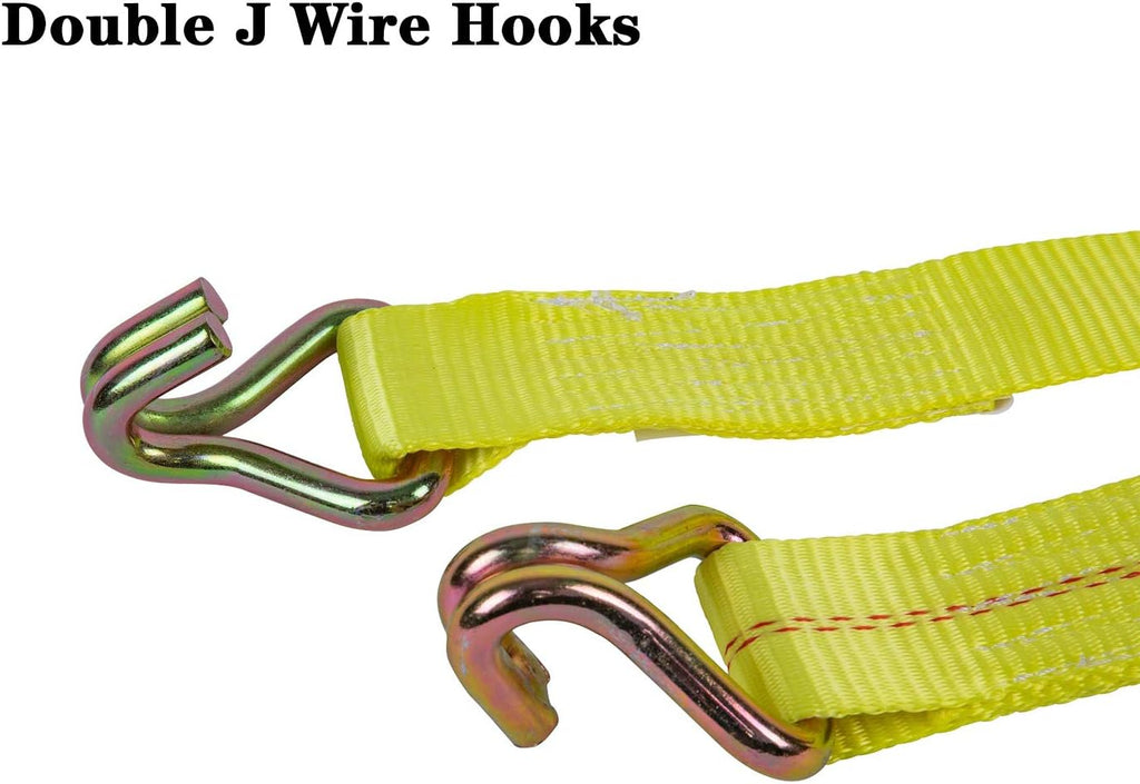 12 Pack Heavy Duty Ratchet Tie Down Straps with Aluminum Handle F672978