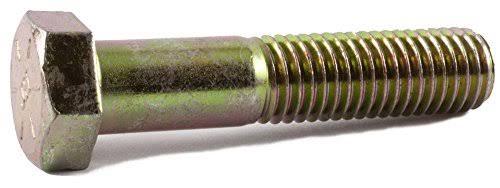 Grade 8 Hex Cap Screw Yellow Zinc Plated (25) H7010