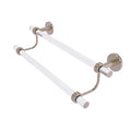 Antique Pewter Double Towel Bar U365