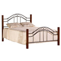 Queen Bed Set with Rails G3220