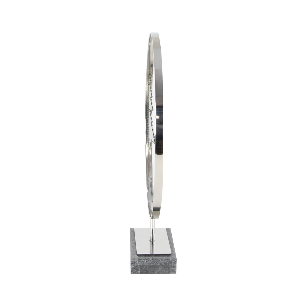 Stainless Steel Marble Decor B4330