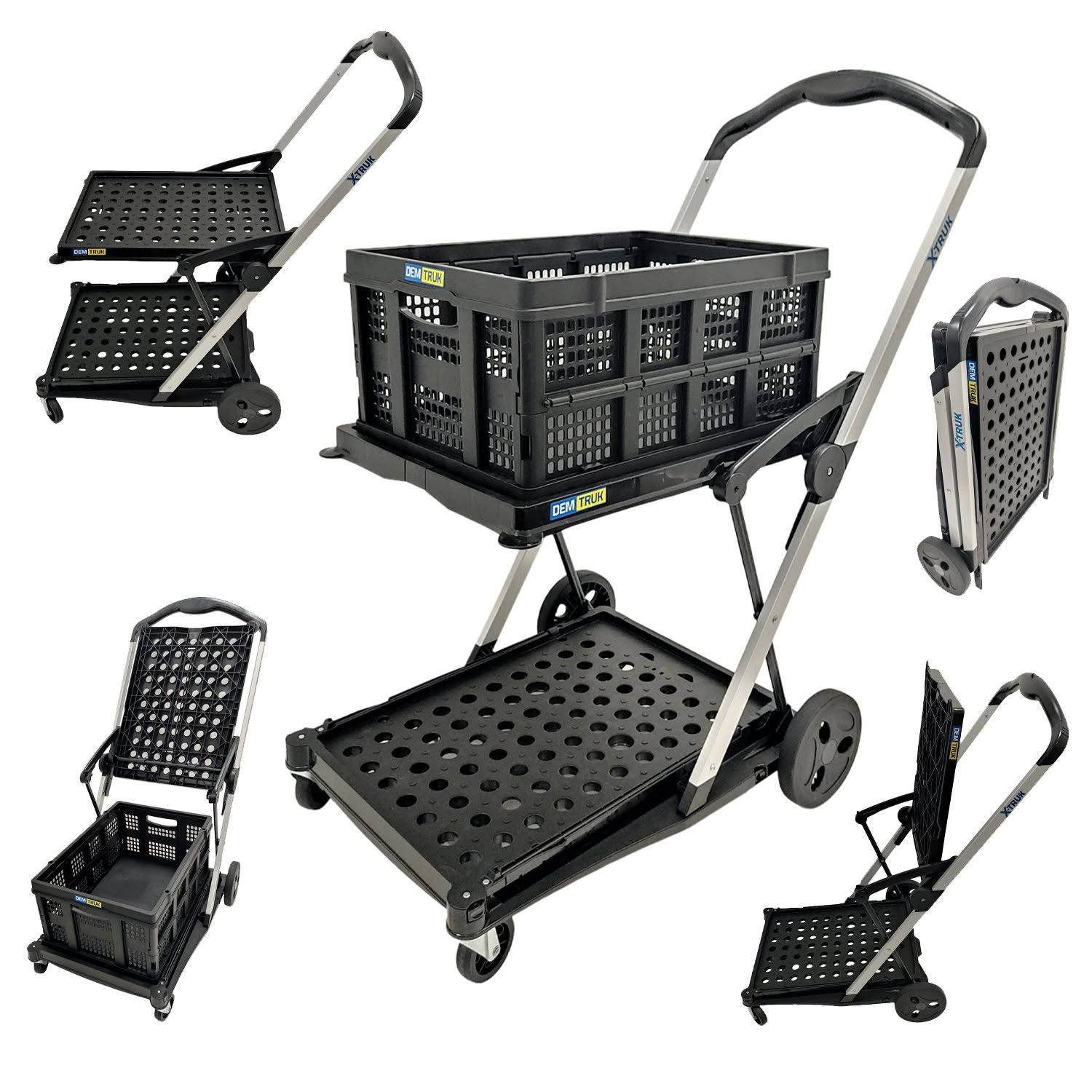 Folding Cart with Storage Basket G1711
