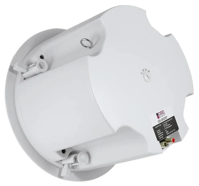 8x22 In-Ceiling Speaker with Backcan & 70V Switching Q5601