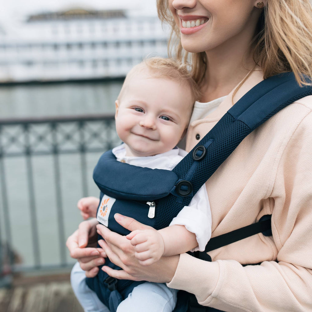 Midnight Blue Mesh Baby Carrier H76196