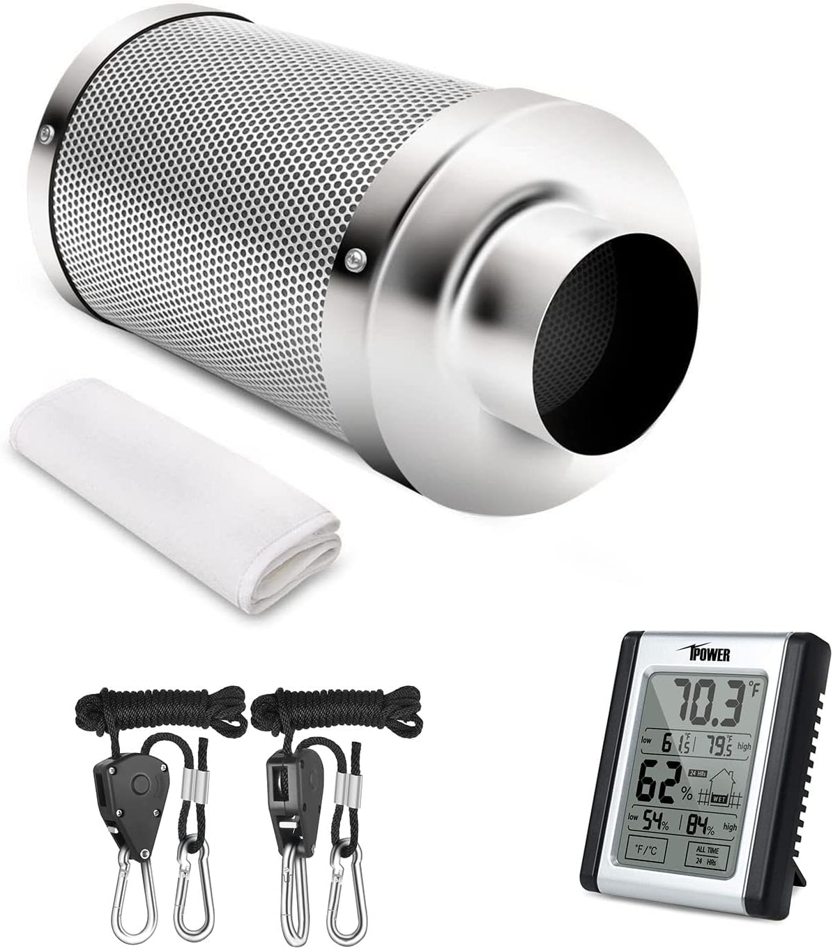 6 Inch Carbon Filter with Prefilter Pack of 2 G675435