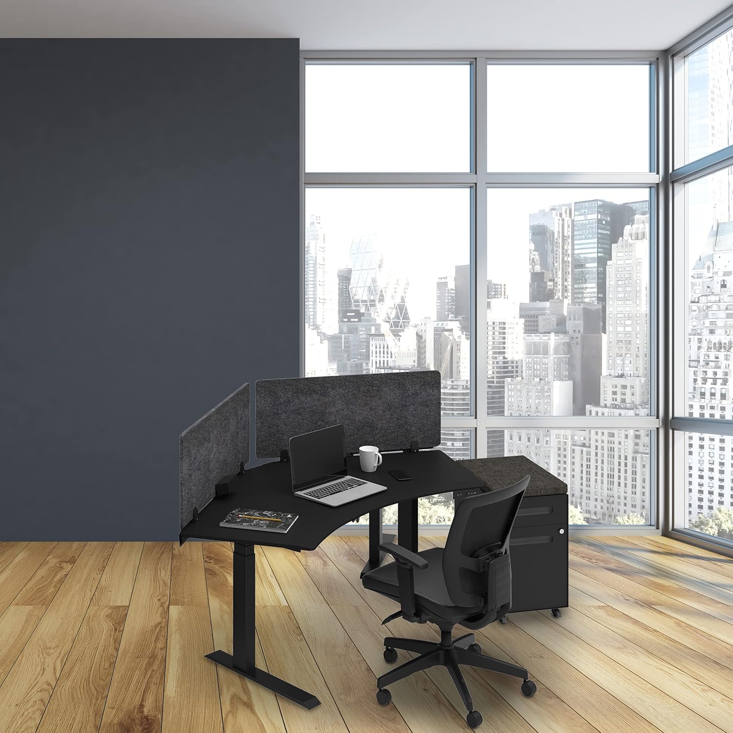 71" Electric Standing Desk with Programmable Memory S1666