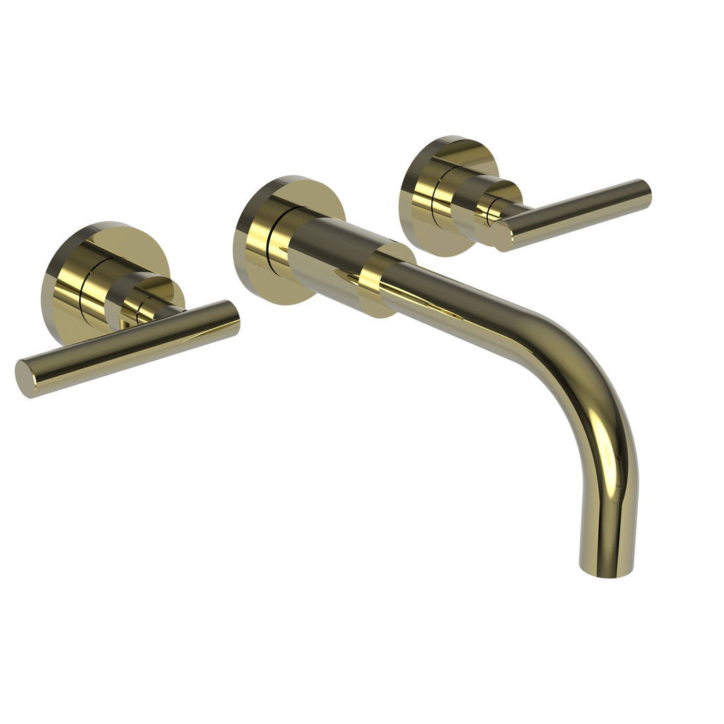 Polished Brass Wall Mount Lavatory Faucet M847